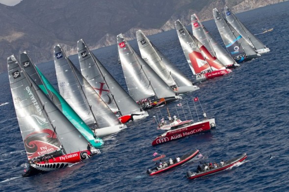 парусные новости, регата audi medcup в картахене 2010